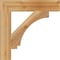 Ekena Millwork Imperial Block Rough Sawn Bracket, Western Red Cedar, 4"W x 22"D x 22"H BKT04X22X22IMP05RWR - alternate 4